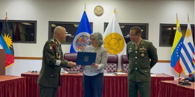 Misión de Guatemala ante la OEA participa en el Seminario de Derechos Humanos y Derecho Internacional Humanitario. / Foto: Minex.