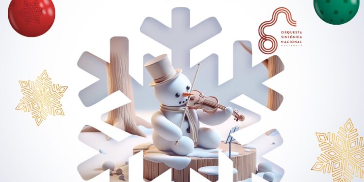 La población del Occidente puede deleitarse con las presentaciones navideñas. / Foto: cortesía OSN