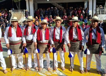 Los hablantes del idioma q’anjob’al se encuentran principalmente en Huehuetenango y Quiché. Foto: cortesía Prensa Comunitaria