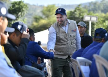 Embajador de Estados Unidos en Guatemala, Tobin Bradley. / Foto: Alex Jacinto.
