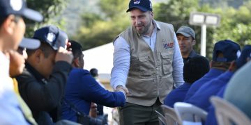 Embajador de Estados Unidos en Guatemala, Tobin Bradley. / Foto: Alex Jacinto.