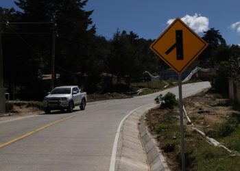 Ruta que conecta el caserío Los Méndez con la cabecera municipal de Huitán, en Quetzaltenango. / Foto: CIV