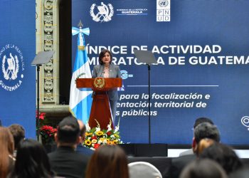 Vicepresidenta, Karin Herrera. / Foto: Alex Jacinto.