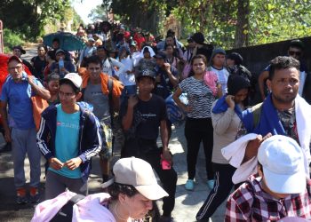 hiquimula, además de ser el principal punto de partida de migrantes, también funciona como receptor de latinoamericanos en tránsito. / Foto: EFE