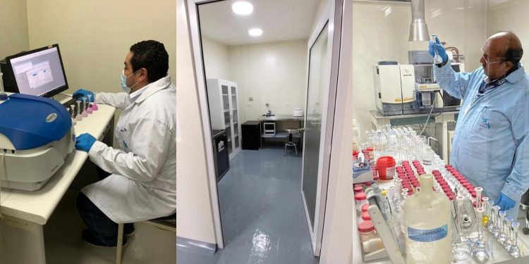 Nuevo laboratorio de biología molecular. / Foto: AMSA.