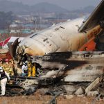 Accidente de avión en Corea del Sur y solo dos supervivientes