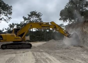 Supervisan avances en la carretera San Antonio La Paz – Sansur Palencia