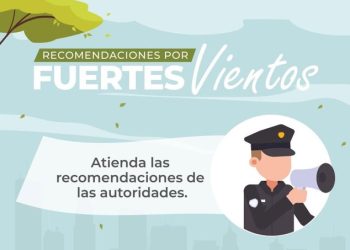 Recomendaciones por afluencia de frente frío que afecta principalmente la Franja Transversal del Norte