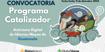 El apoyo a la difusión de los idiomas mayas es una prioridad para ALMG. / Foto: cortesía Rising Voices