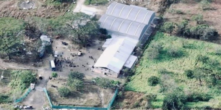 Secta Lev Tahor, ubicada en el municipio de Oratorio, Santa Rosa. / Foto: PNC.