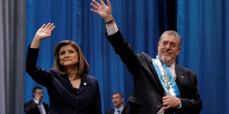 Imágenes memorables del primer año de gestión del gobierno del presidente Bernardo Arévalo y la vicepresidenta Karin Herrera