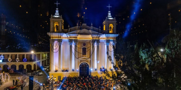 La Orquesta Sinfónica Nacional llevó la magia de la Navidad a Huehuetenango. / Foto: MCD.