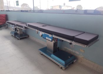 Camillas para quirófano adquiridas por medio del mecanismo de UNOPS. / Foto: MSPAS.