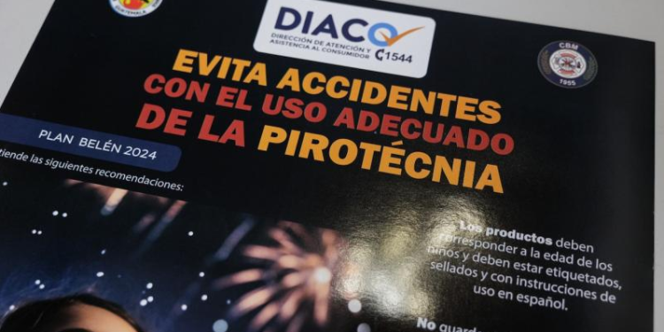 Diaco llevará a cabo operativos en ventas de pirotecnia en diciembre. / Foto: Mineco.