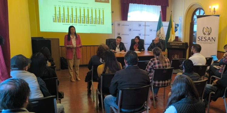 Codesan de Huehuetenango destaca disminución de sala situacional de desnutrición