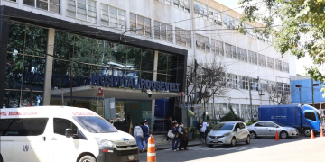 Hospital Roosevelt anuncia irregularidad en servicios por asueto. / Foto: MSPAS.