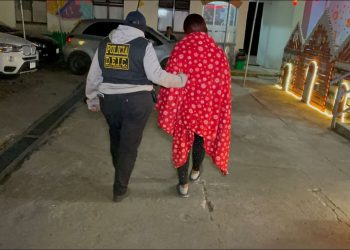 En la acción también se capturó a Jackeline Walesca Deocuté Raxón, de 20 años, quien presuntamente estaba involucrada en el secuestro. / Foto : PNC