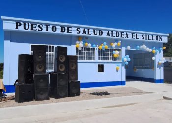 Inauguran puesto de Salud en aldea El Sillón, Yupiltepeque