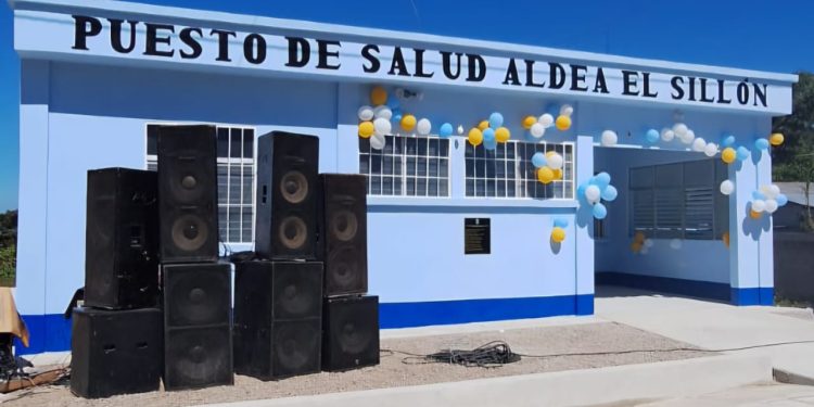 Inauguran puesto de Salud en aldea El Sillón, Yupiltepeque