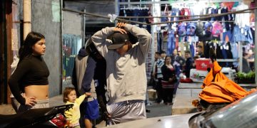 Policía Nacional Civil realiza operativo de seguridad ciudadana a gran escala en zonas con índices de delincuencia. Fotografía: Daniel Ordoñez.