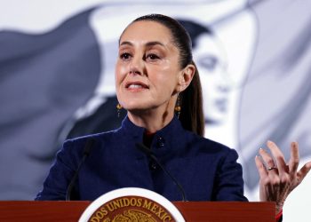 Claudia Sheinbaum, presidenta de México. / Foto: EFE, Sáshenka Gutiérrez.