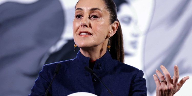 Claudia Sheinbaum, presidenta de México. / Foto: EFE, Sáshenka Gutiérrez.