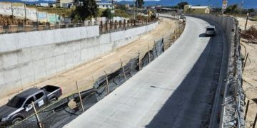 Avanza construcción del paso a desnivel en Quetzaltenango