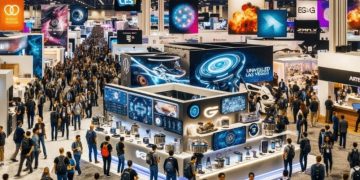 La convención tecnológica, que se lleva a cabo en Las Vegas, se exponen las innovaciones que marcarán el 2025. /Foto: elRǝverbero-Juan Carlos Moncada