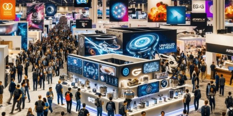 La convención tecnológica, que se lleva a cabo en Las Vegas, se exponen las innovaciones que marcarán el 2025. /Foto: elRǝverbero-Juan Carlos Moncada