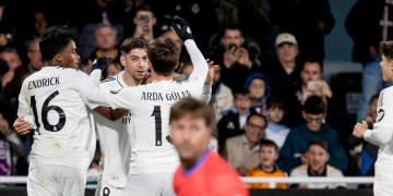 Real Madrid avanza en la Copa del Rey. // Foto: EFE.