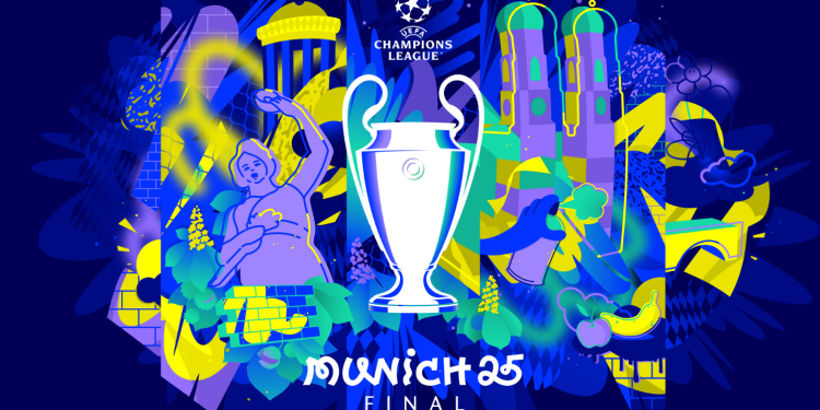 UEFA revela la identidad de marca para la final de la UEFA Champions League en Múnich