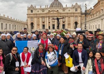 Misa en honor del Cristo Negro de Esquipulas se ofició en Ciudad del Vaticano. / Foto Minex.