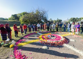 Waqxaqib' B'atz celebrado este 18 de enero. / Foto: MCD.