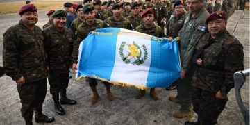 Ejército de Guatemala despliega 150 soldados para apoyar en seguridad en Haití