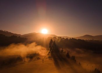 Posibilidad de lluvia durante la tarde de este domingo. / Foto: Archivo Inguat.