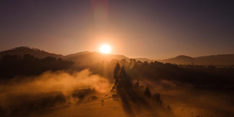 Posibilidad de lluvia durante la tarde de este domingo. / Foto: Archivo Inguat.