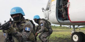 Guatemala es país contribuyente con tropas en República Democrática de El Congo. / Foto: Ejército de Guatemala.