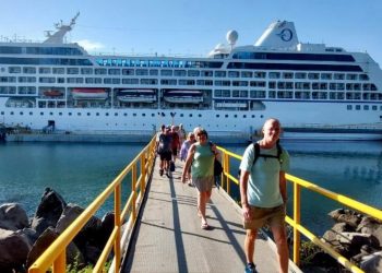 Guatemala recibe el primer crucero del 2025