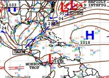Un sistema de alta presión causa el desplazamiento de un frente frío en la zona norte del país.