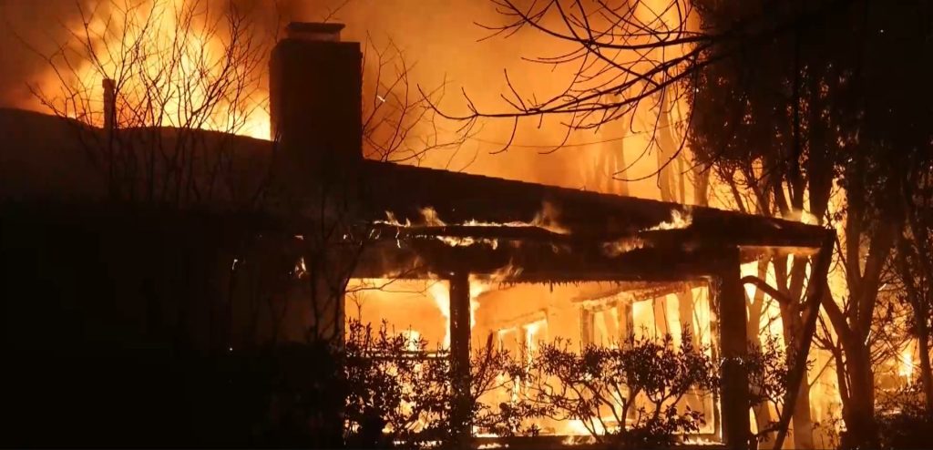 Incendios en Los Ángeles dejan ya 24 muertos. / Foto: EFE.