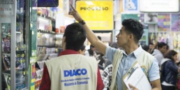 Jornada de inspección de la Diaco para verificación de precios. / Foto: Diaco.