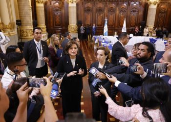 La vicepresidenta Karin Herrera, en declaraciones a la prensa, sobre el fallecimiento de la capitán Morente