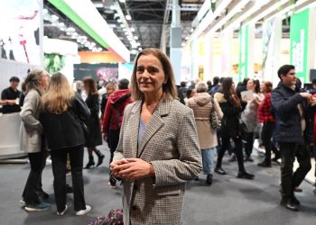 María Valcarce, directora de Fitur, dijo que la actividad de este año supero cifras récord. / Foto: EFE.