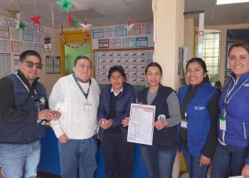 Melina López, 22 años al servicio de la salud de Quetzaltenango. / Foto: MSPAS.