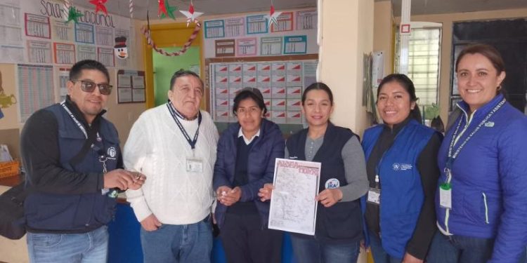 Melina López, 22 años al servicio de la salud de Quetzaltenango. / Foto: MSPAS.