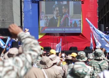 Nicolás Maduro jura como presidente de Venezuela 2025-31, para un tercer período. / Foto: EFE.