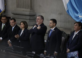 El presidente Bernardo Arévalo presentó cuatro planes para el 2025.
