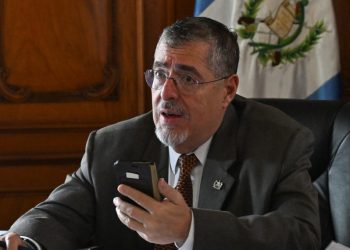 Presidente Arévalo conversó telefónicamente con la presidenta mexicana Claudia Sheinbaum. / Foto: Byron de la Cruz.