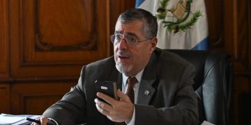 Presidente Arévalo conversó telefónicamente con la presidenta mexicana Claudia Sheinbaum. / Foto: Byron de la Cruz.