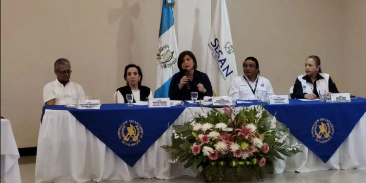 Reunión de Codesan en Retalhuleu.